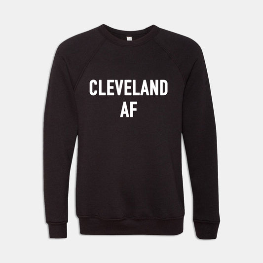 Cleveland AF Crewneck Sweatshirt - Black