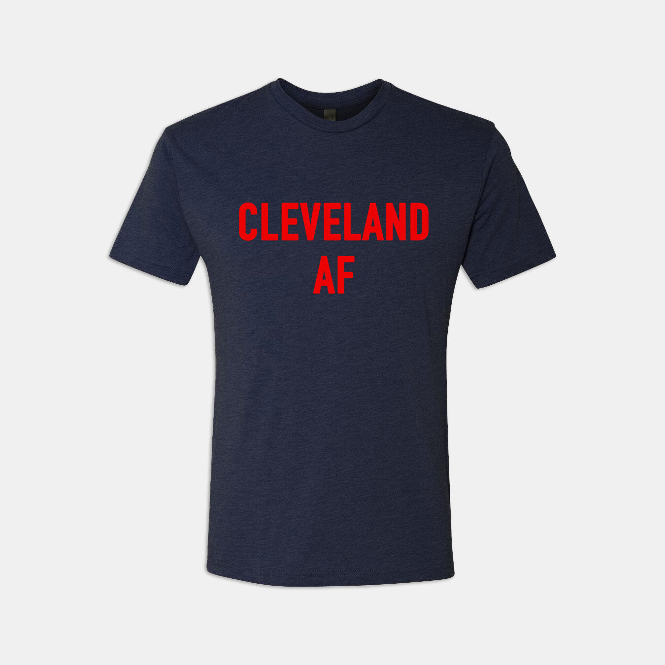 Cleveland AF T-shirt - Navy/Red