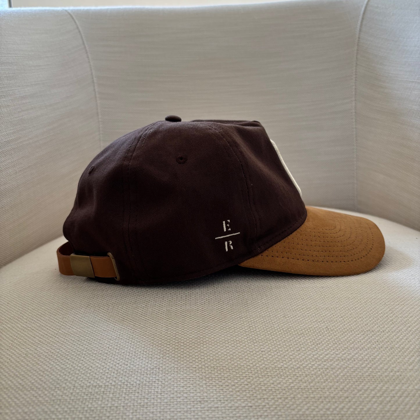 Cleveland "C" Hat with Suede Bill