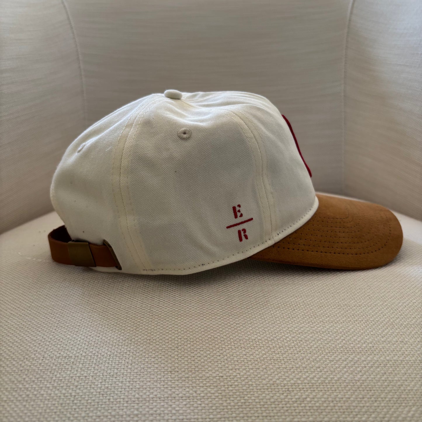Cleveland "C" Hat with Suede Bill