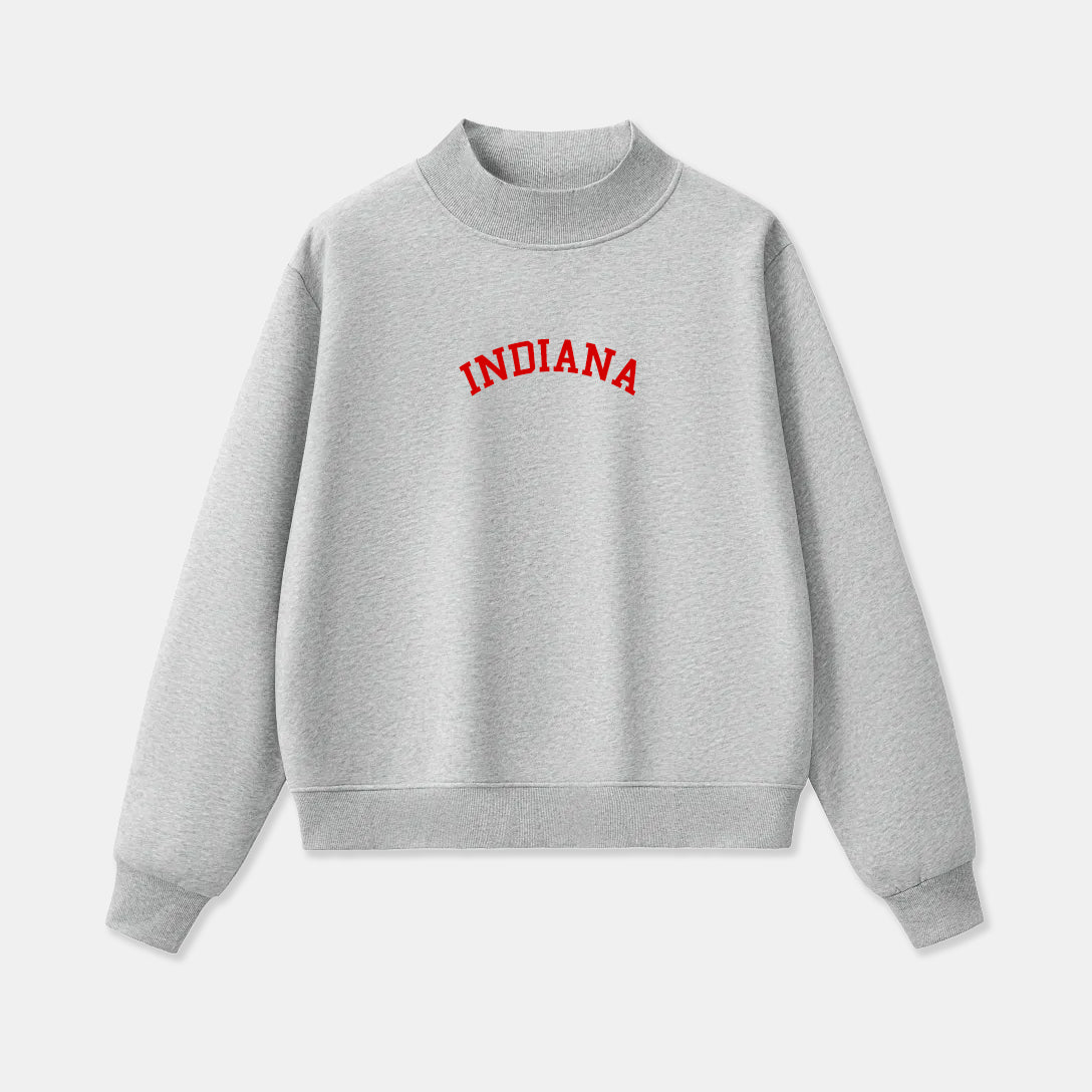 Indiana Campus Mockneck Sweatshirt