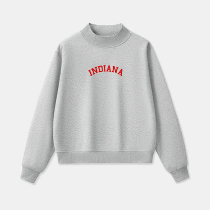 Indiana Campus Mockneck Sweatshirt