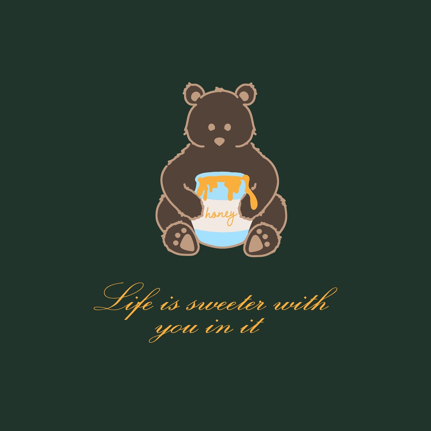 Life Is Sweeter Crewneck Sweatshirt