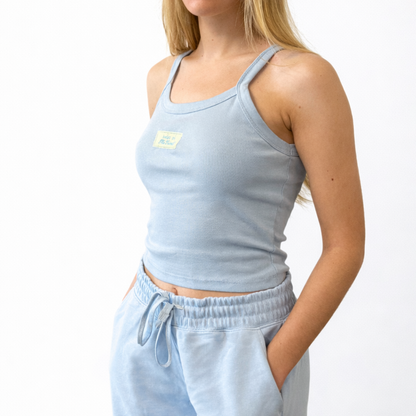Made In The Land Baby Tank - Powder Blue