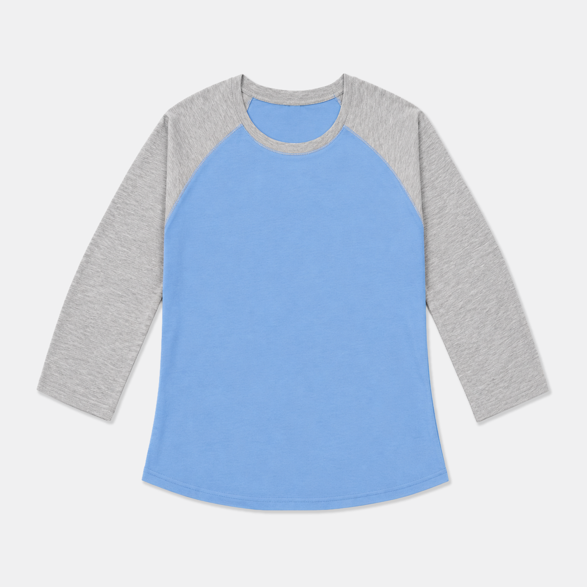 Weekend Raglan Tee - Sunday Blue