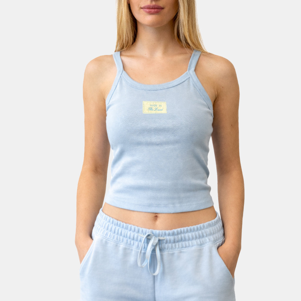 Made In The Land Baby Tank - Powder Blue