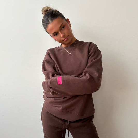 Made In The Land Crewneck - Chocolate