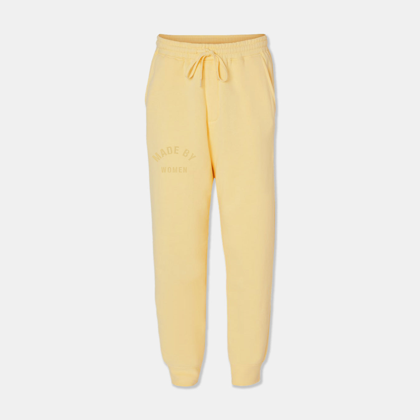 Made By Women Sweatpants - Butter Yellow