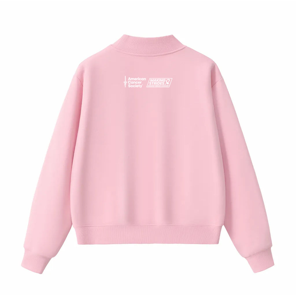 Making Strides Mockneck Sweatshirt (Benefiting American Cancer Society)
