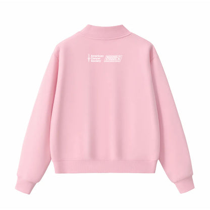Making Strides Mockneck Sweatshirt (Benefiting American Cancer Society)