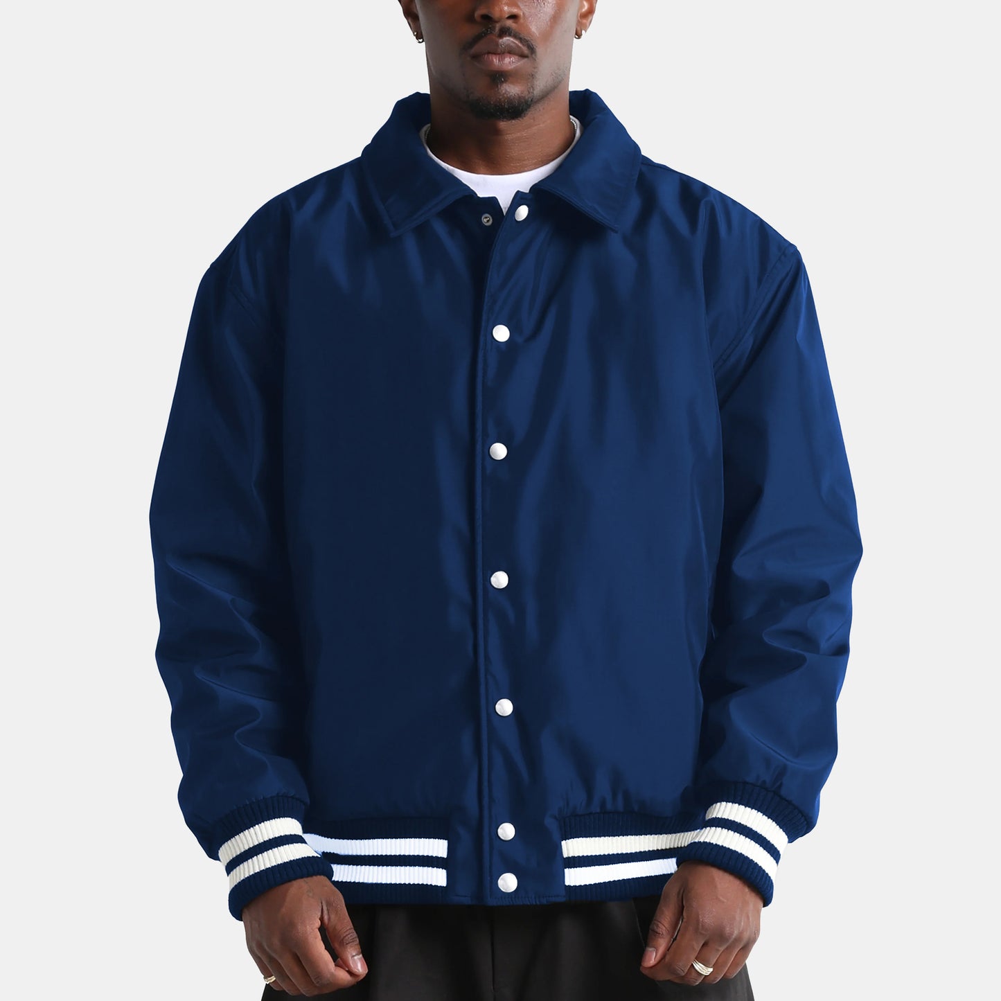 Cleveland Varsity Jacket - Navy