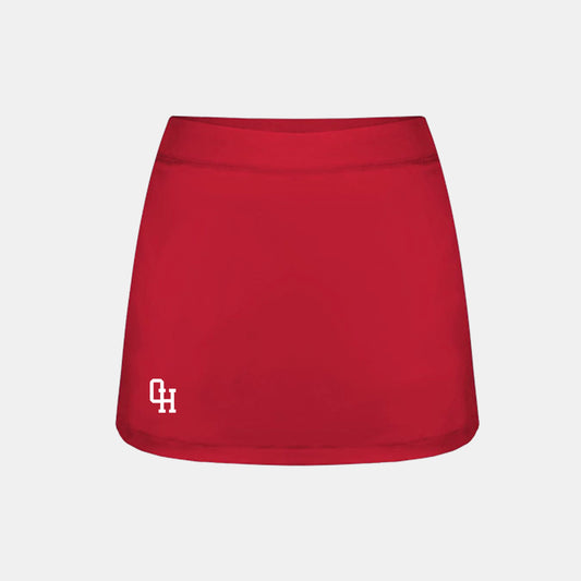 OH Athletic Skirt - Red