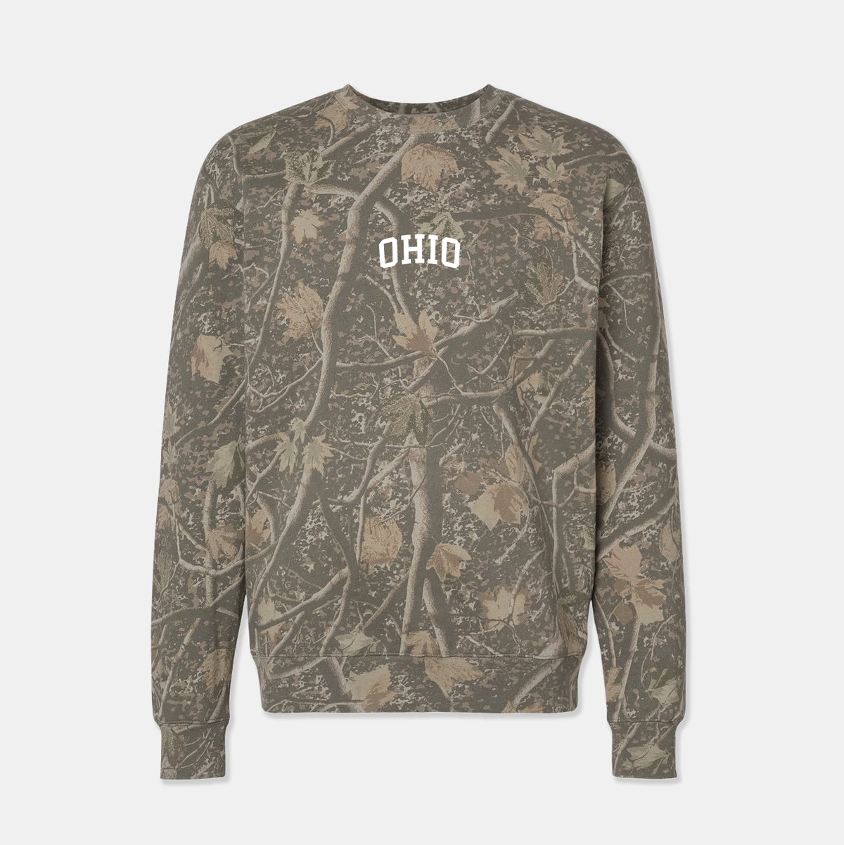 Ohio Tree Camo Sweatshirt - Green