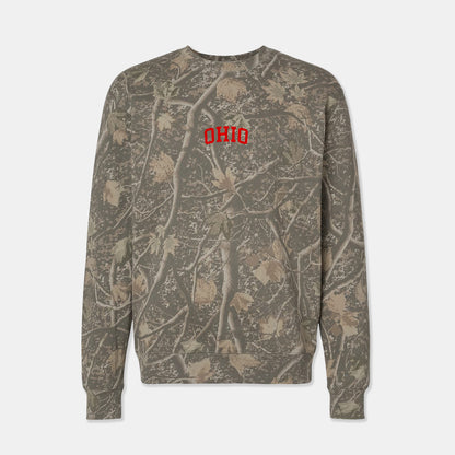 Ohio Tree Camo Sweatshirt - Red
