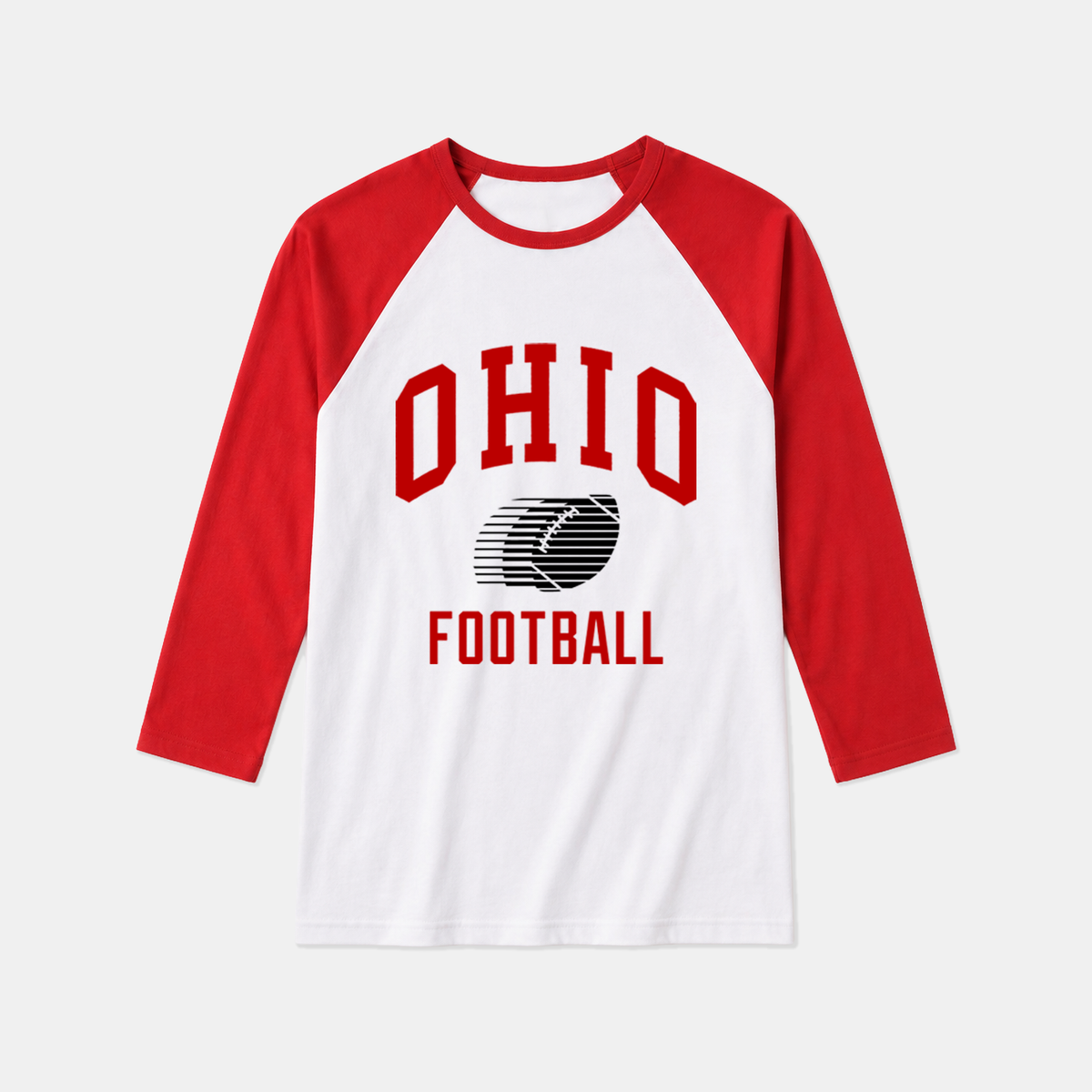 Ohio Game Days Baseball Sleeve Tee