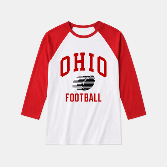 Ohio Game Days Baseball Sleeve Tee