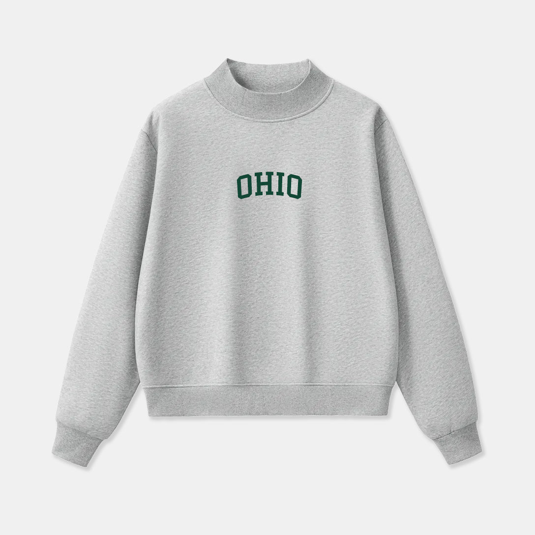 Ohio Campus Mockneck Sweatshirt - Green