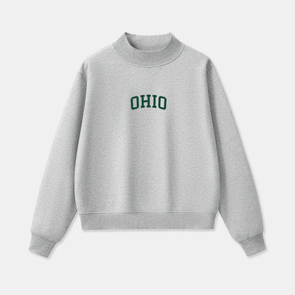 Ohio Campus Mockneck Sweatshirt - Green