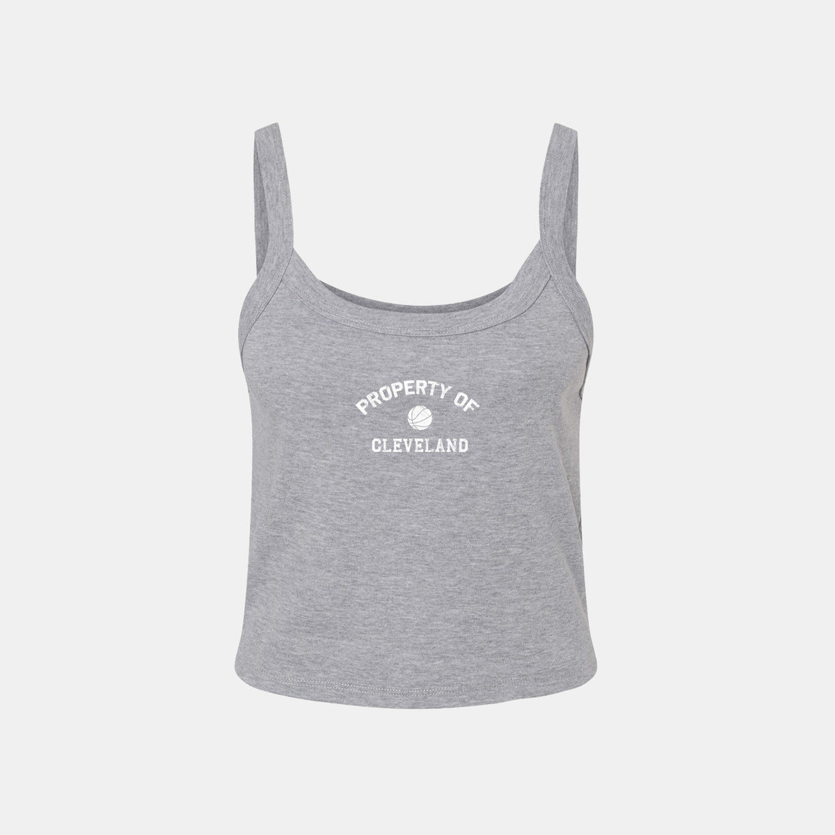 Property of Cleveland Cropped Tank