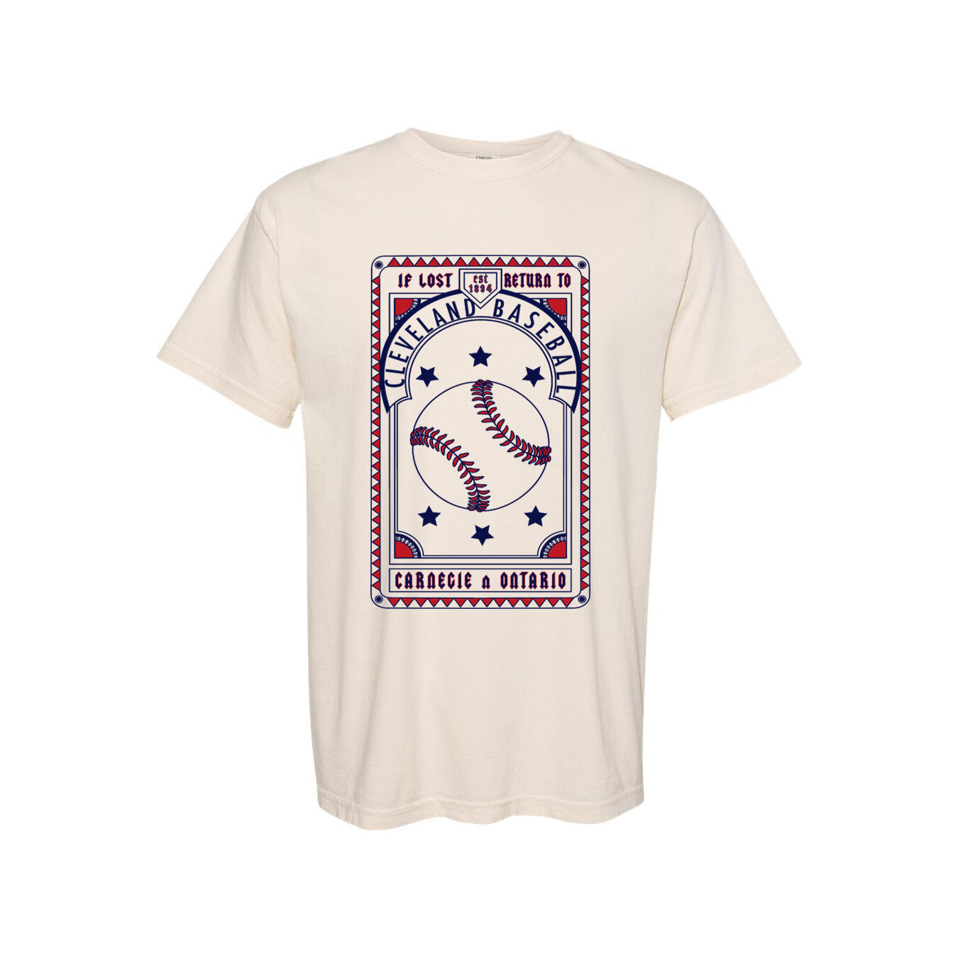 Return to Carnegie n Ontario T-shirt in Ivory
