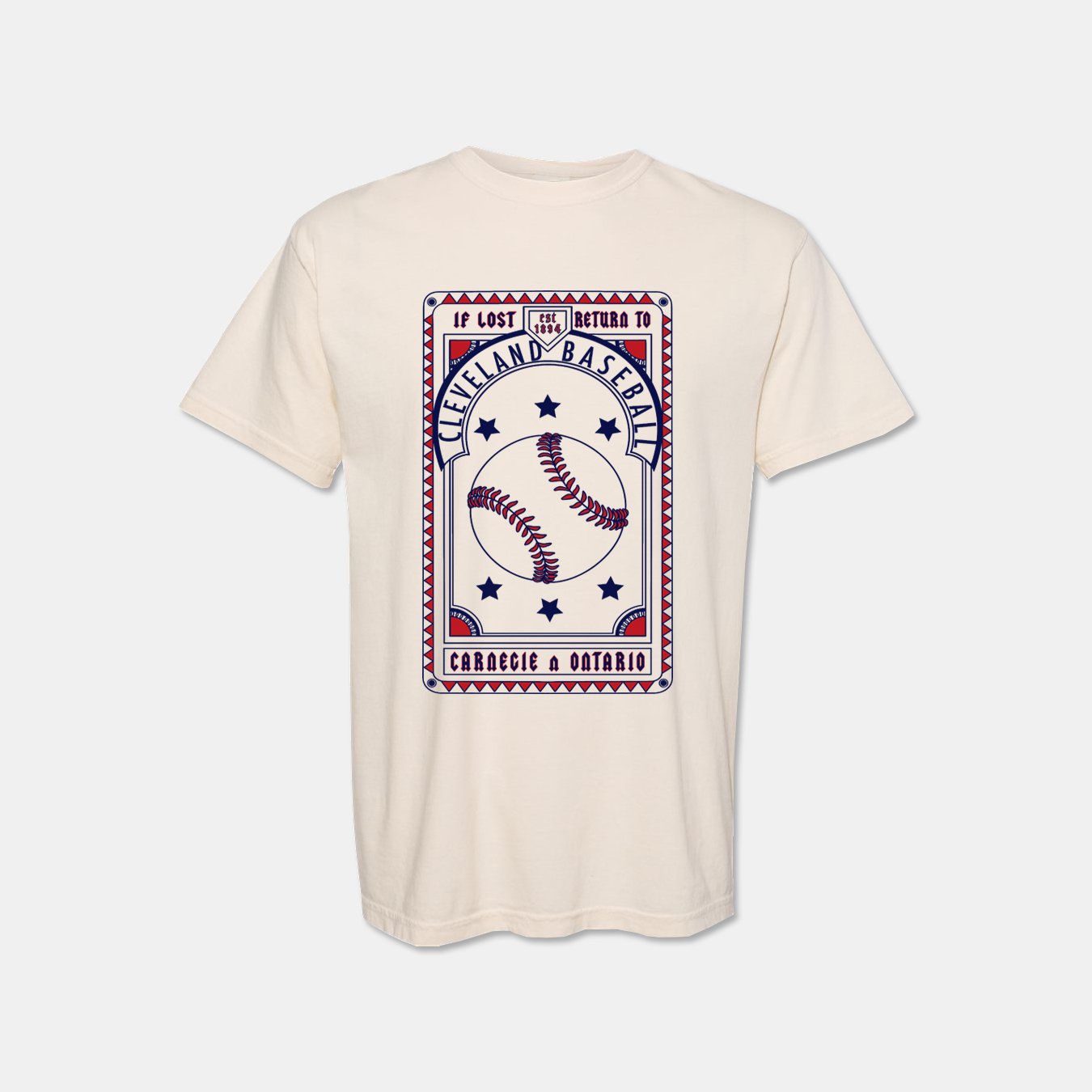 Return to Carnegie n Ontario T-shirt in Ivory