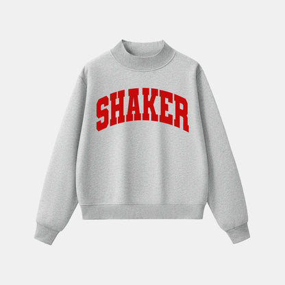 Shaker Mockneck Sweatshirt