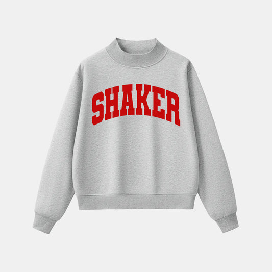 Shaker Mockneck Sweatshirt