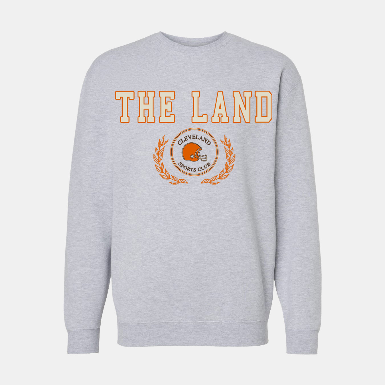 The Land Sports Club Crewneck Sweatshirt - Heather Gray