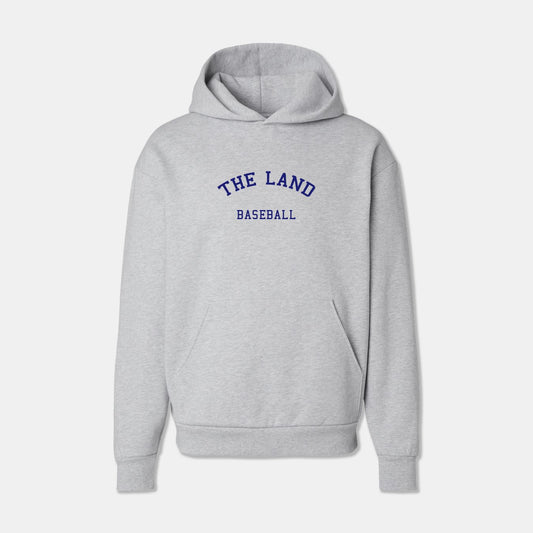 The Land Baseball Hoodie - Gray