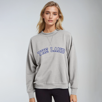 The Land Oversized High Neck Pullover