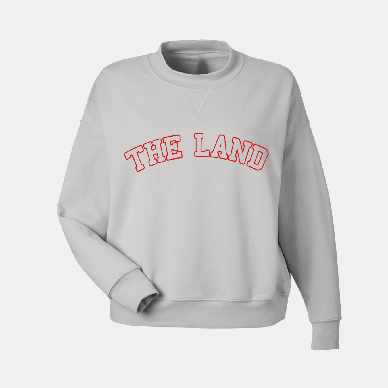 The Land Oversized High Neck Pullover