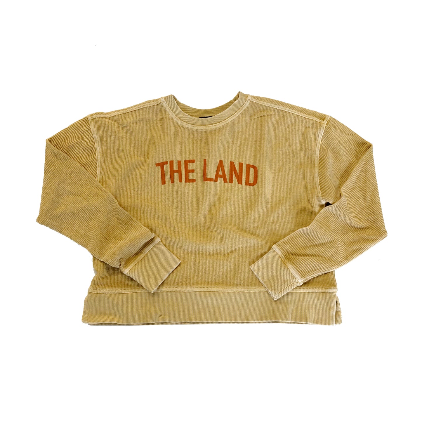 The Land Cropped Thermal Crewneck - Honey