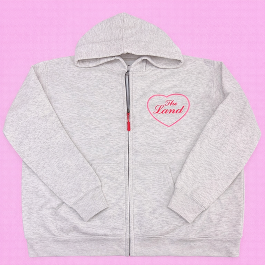 OOAK - I Heart The Land Zip Up Hoodie