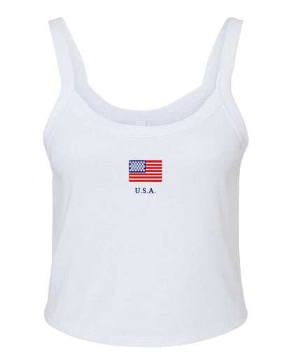 Customizable American Flag Tank