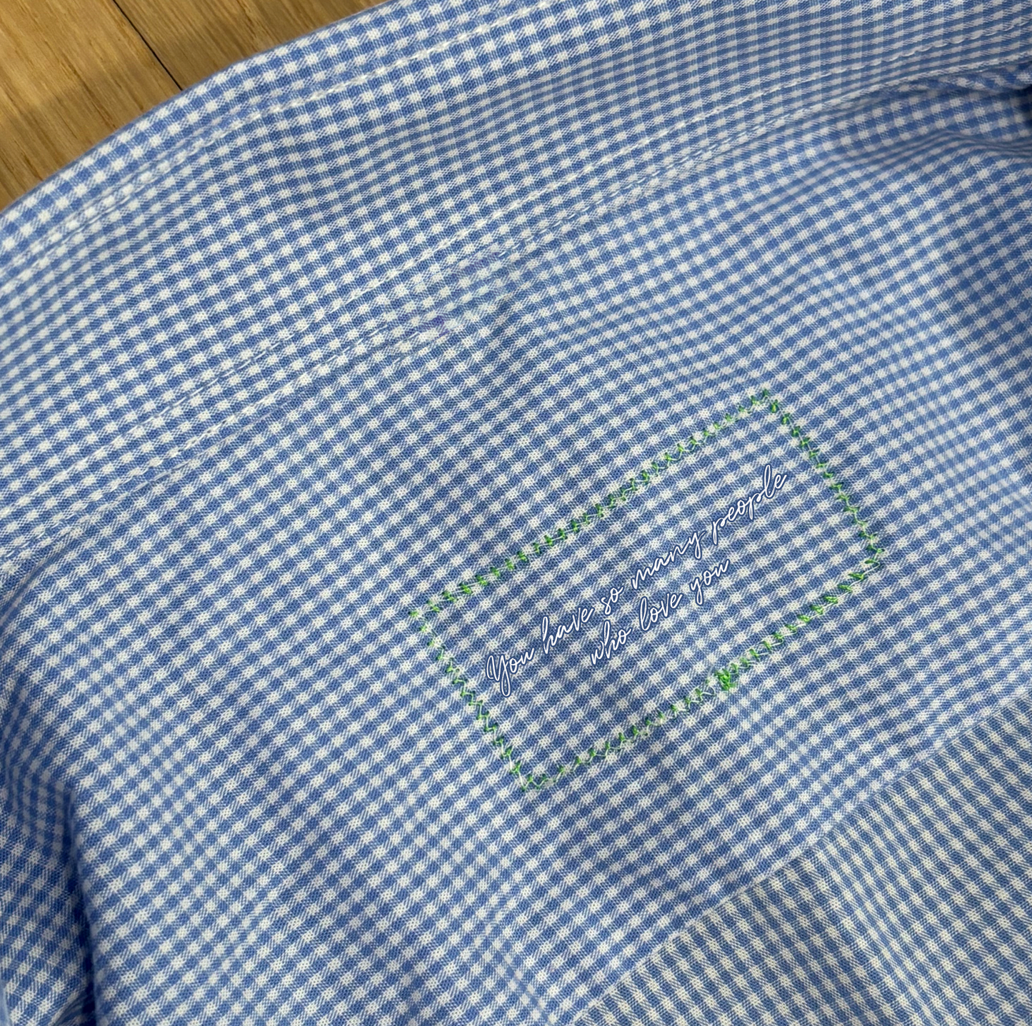Women Within Cotton Gingham Button-Down