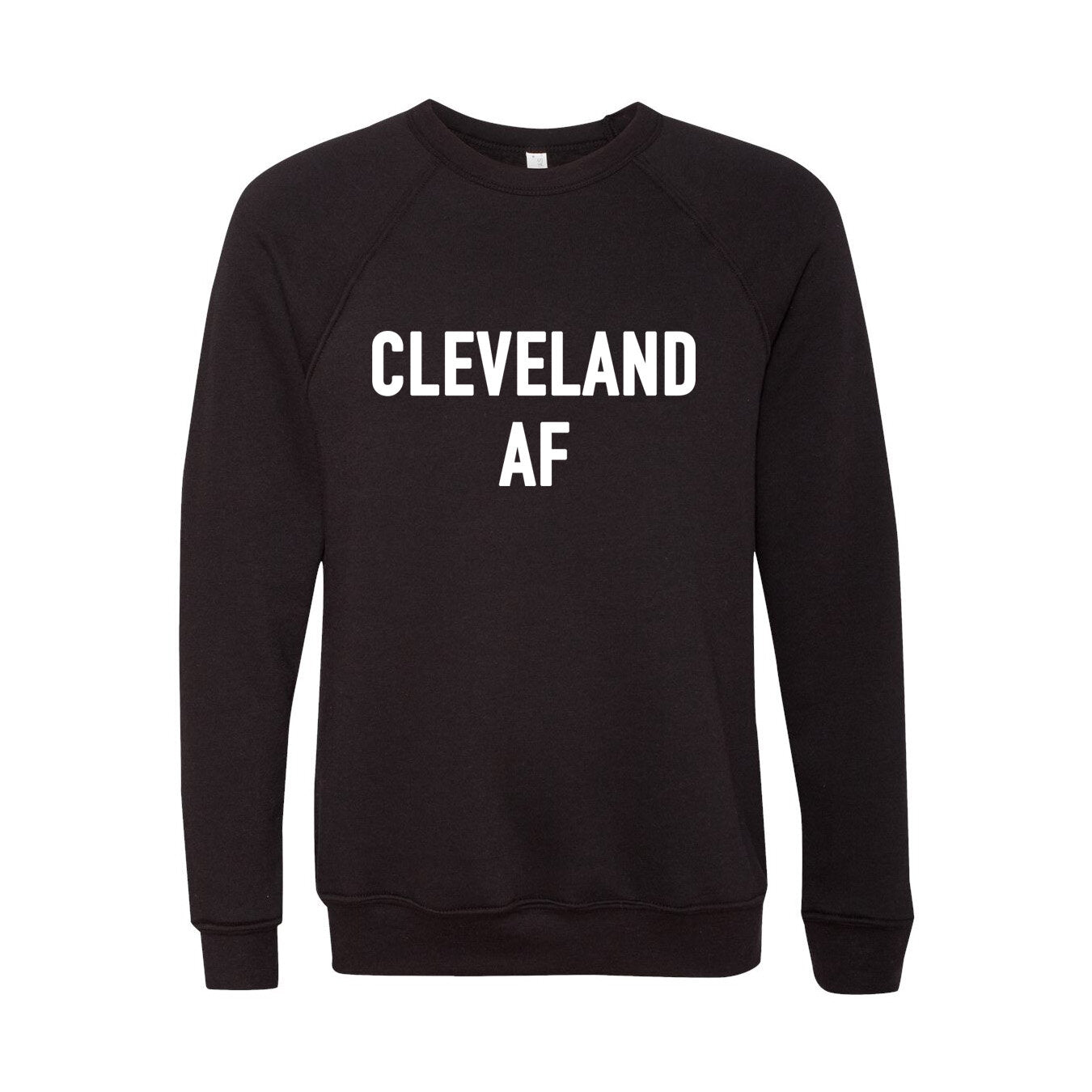 Cleveland AF Crewneck Sweatshirt - Black