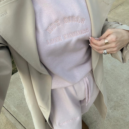 Kindness Sweatpants - Blush Pink